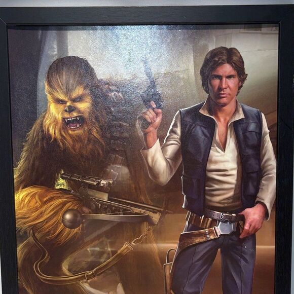 Star Wars Rebel Hero Art - Black, Brown, Blue - Picture 3 of 5